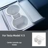 For Tesla Model Y/3 Water Cup Limiter, Slot Frame, Interior Modification Accessories, Artifacts, Car Goodies