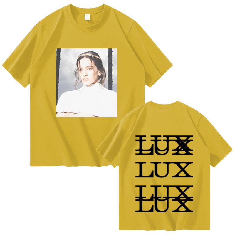 Rosalía LUX Tričko Nové Album Harajuku Grafické Oversized Pánské Dámské Krátký Rukáv Vrcholy Móda Pánské Pohodlné Volné Oblečení Dospívající