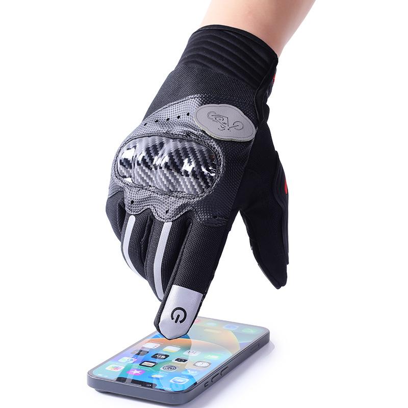 Motorradhandschuhe Touchscreen Vier Jahreszeiten Sturzsicher