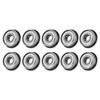 10pcs F608Z Shielded Steel Flanged Miniature Ball Bearings 8*22*7mm