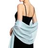 Elegante Sciarpa Leggera in Chiffon Trasparente Coprispalle da Sera per Donna Sciarpa Lunga Morbida per Matrimoni Eventi Formali Feste