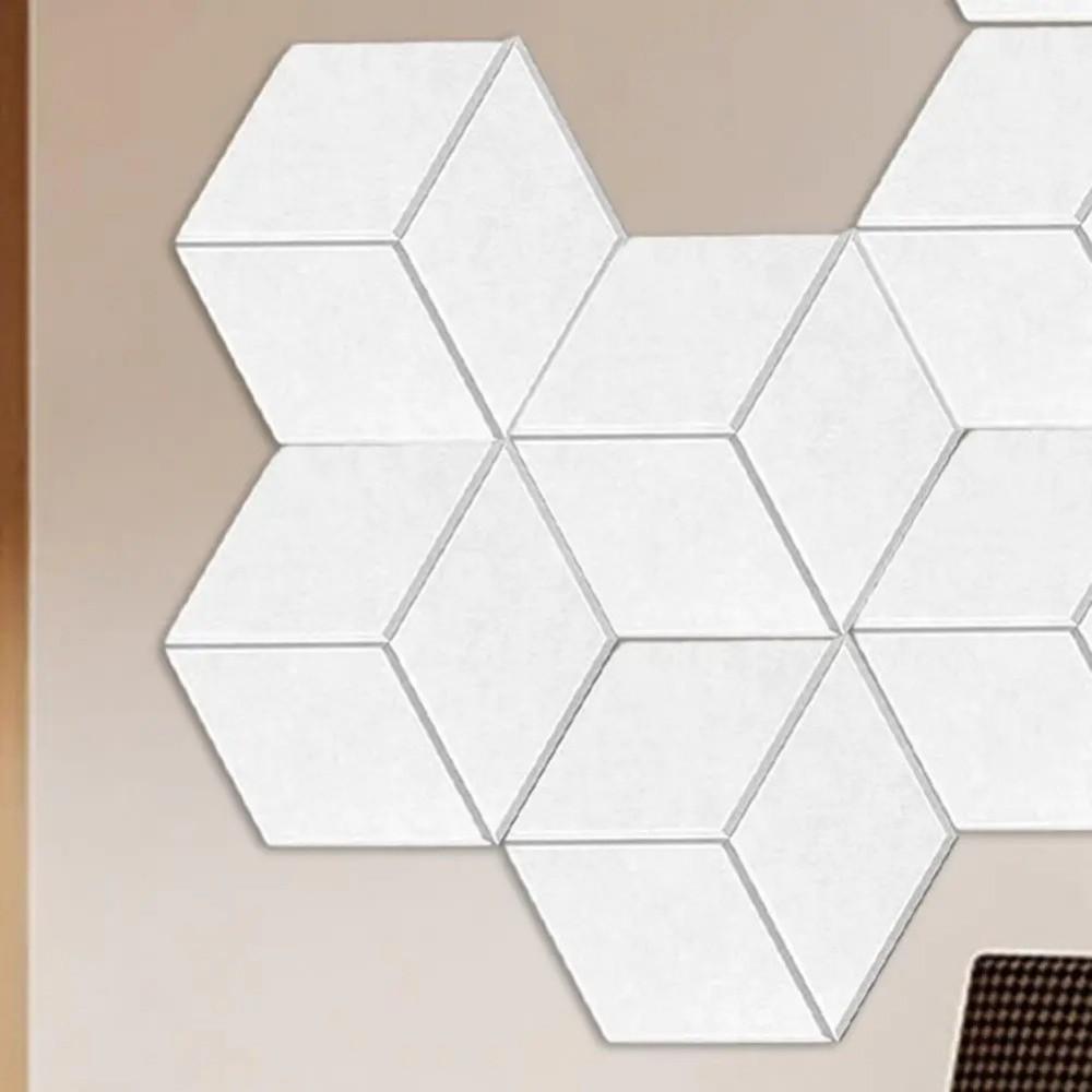 6pcs Y-Type Acoustic Panels Polyester Sound Insulation Panel Background Wall Stickers  Music Rooms