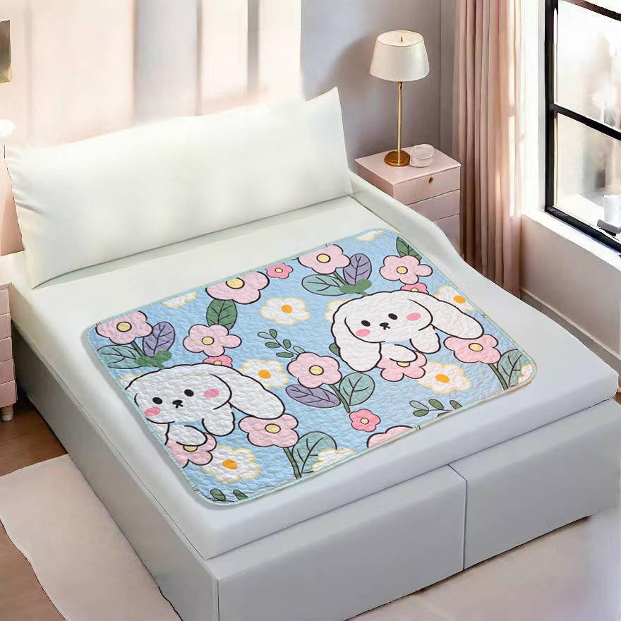 Sheep Bear Strawberry Rabbit Dog Pattern Physiological Pad Washable Mattress