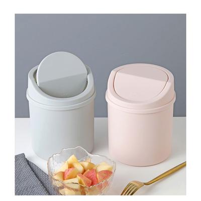 Mini-Desktop-Mülleimer, kleiner Mülleimer, Rohr mit Abdeckung, Schlafzimmer-Müll, Mülleimer, sauberer Arbeitsplatz, Küche, Aufbewahrungsbox, Zuhause, Schreibtisch, Mülleimer, niedliche Mini-Aufbewahrungsbox