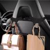 2PCS Car Purse Hooks,Suede Durable Car Seat Back Hooks for Purses and Bags, Purses Hanger for Sport Seat Back, Easy-Install Cars Stroge Organizer