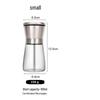 ZISIZ Manual Pepper and Spice Grinder 3-Pack