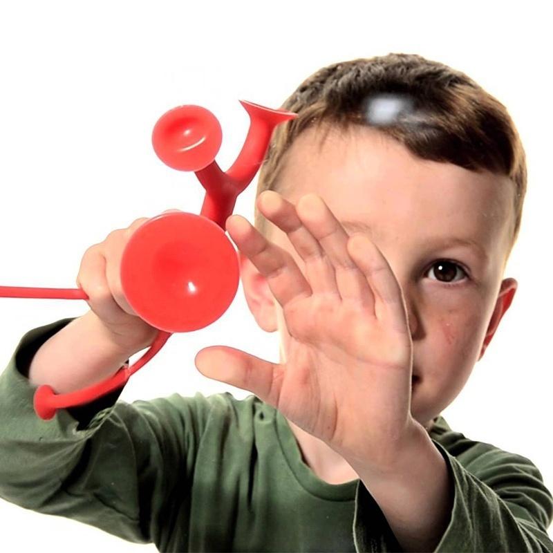 1 Stück Saugnapf Kieselgel Neuheit Kreativität Dekompressionsspielzeug Kinder Geburtstagsgeschenke