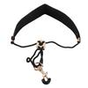 Adjustable Saxophone Neck Strap Leather Sax Strap Metal Hook for Tenor Soprano Alto Saxophones Clarinet