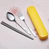Cutlery Set Stainless Steel Spoon Fork Chopsticks