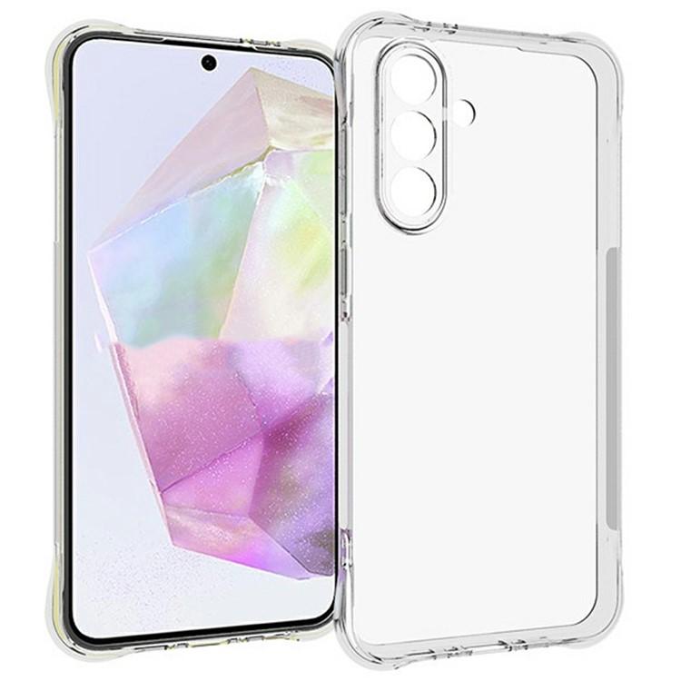 

WANLONFENG WL2 Series for Samsung Galaxy A36 5G Case 2.0mm TPU Precise Cutouts Phone Cover with 2Pcs Tempered Glass Films Type A