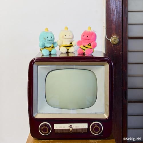 Sekiguchi Pikapon Plush Toy, Small, Yellow, Size: Approx. H16.5 X W12 X D9cm, Product Code: 812660