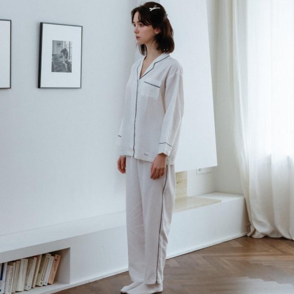 Frenchiel Natural Dye Modal Pajama Cream Fwpj903l 