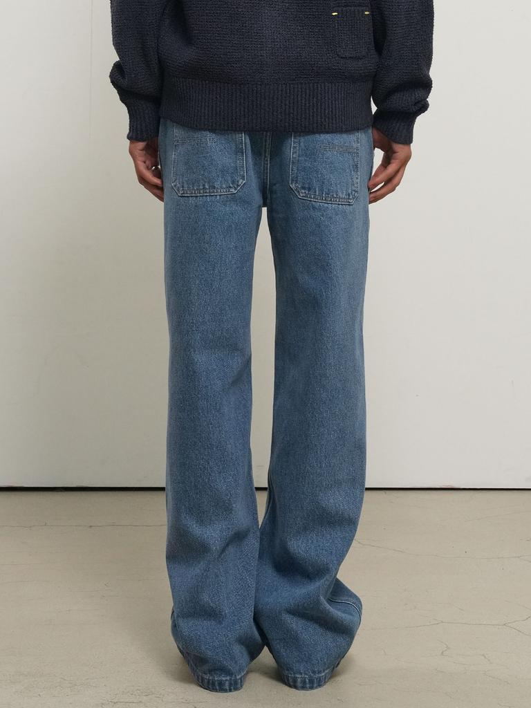 GENERALIDEA Man Straight Fit Denim Pants [Blue] / Gf1Mpt005