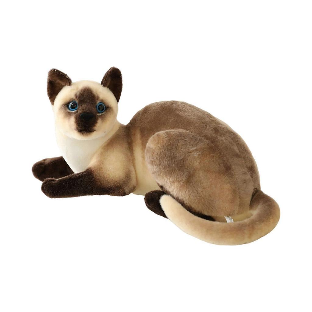 2x Cat Plush Toys Soft Girls Boys Kids Skin Friendly Dolls Stuffed Animals