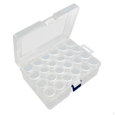 Bead Organizer Storage Container Dustproof Multipurpose Clear Diamond Craft Box for