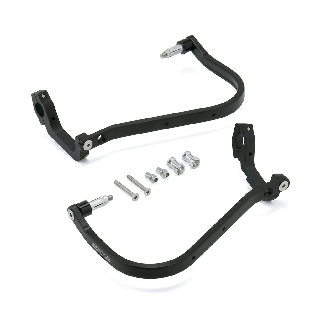 ZETA RACING מגן הרפתקאות 3 אלומיניום הרכבה Dirtfreak עבור ומגני ידיים, שחור, שחור, אפשרויות, סגסוגת קשיחות גבוהה, הגנה, שטח, F5359,