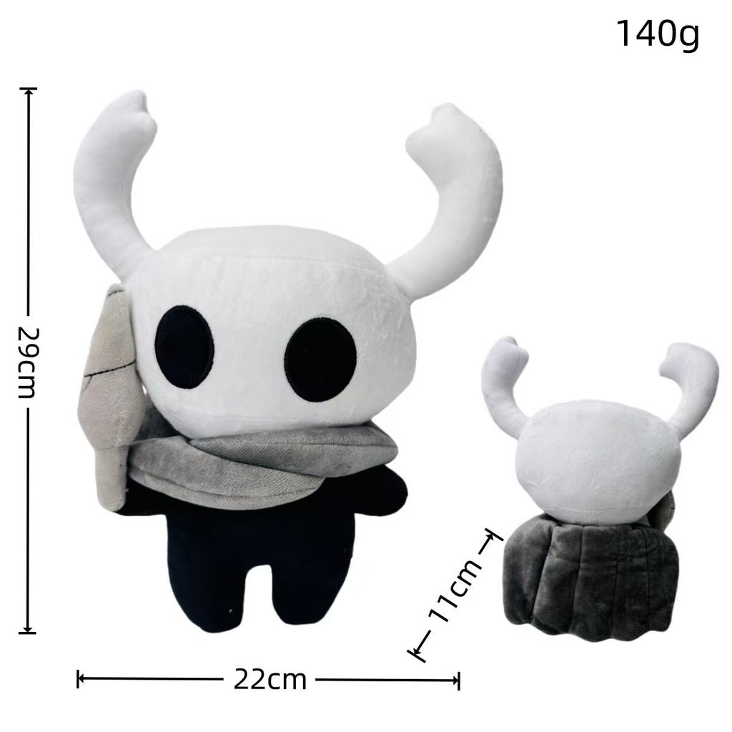 Hollow Knight Plush Toy Soft Stuffed Animal Cartoon Game Figure Collectible for Boys Birthday Holiday Gift