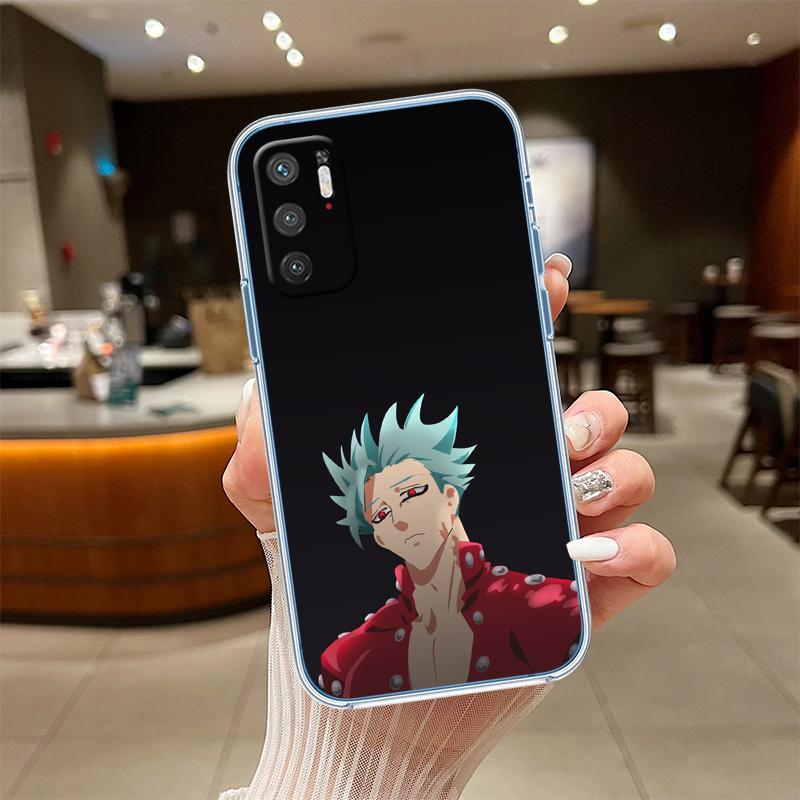 RE52 S-Seven D-Deadly Sin Transparent Phone Case for Samsung Galaxy A04 A04S A14 A23 A34 A54 M23 M33 M52 M53