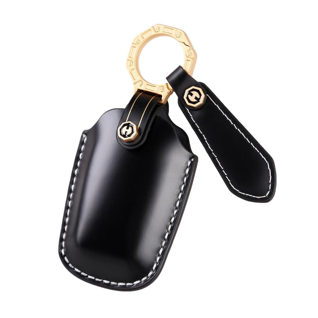 Luxury Leather Key Cover for Toyota Alphard, Previa, Vellfire