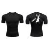 Angel Graphic Athletic Quick Dry Tshirts for Men Christian Gym Workout Running Compression Shirt Undershirt Tees Tops Activewear