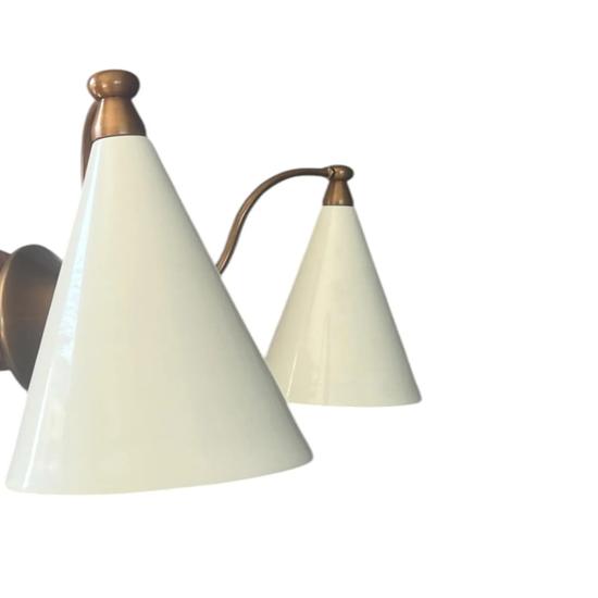 Inspirerad Dubbelväggslampa Design Elegant Belysning Hemmakontor Dekor Modern Vägglampa