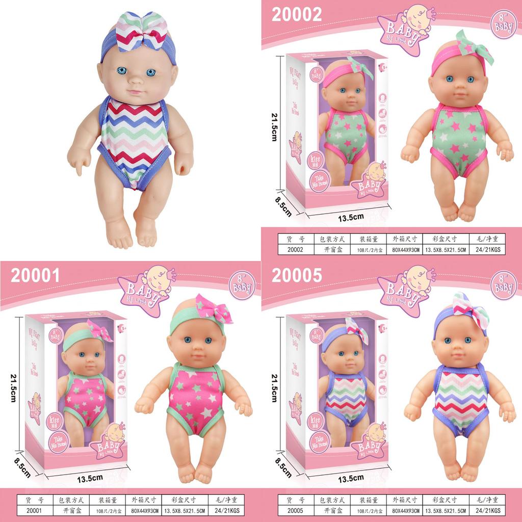 Soft Silicone Baby Doll Toy With Realistic Features For Childrens Play And Gift