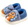 Children's Warm Cotton Shoes Winter Heel Thick Slippers