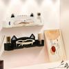 1pcs Glasses Holder Stand Wall Mounted Myopia Glasses Sunglasses Storage Rack Cute Cat Sun-Glasses Display Holder Decor Shelf
