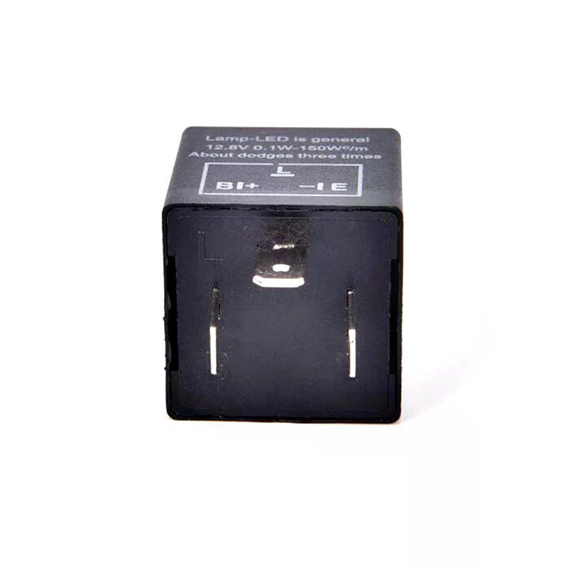 12V/24V 3-Pin 4Pin 5Pin LED Adjustable Car Flasher Flash Relay For Turn Signal Light CF13 80A/100A Automotive Van Boat Relays