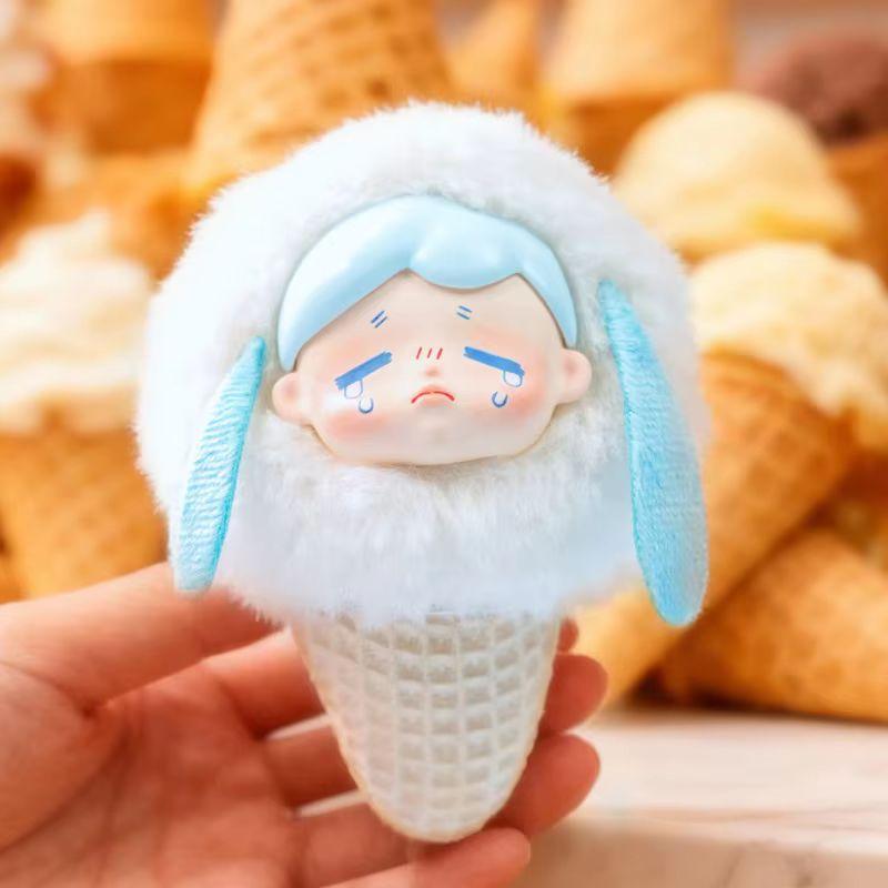 Dumiya Food Language Series Vinyl Plush Pendant Doll Blind Box Tide Play Cute Funny Bag Decoration Surprise Girl Gift