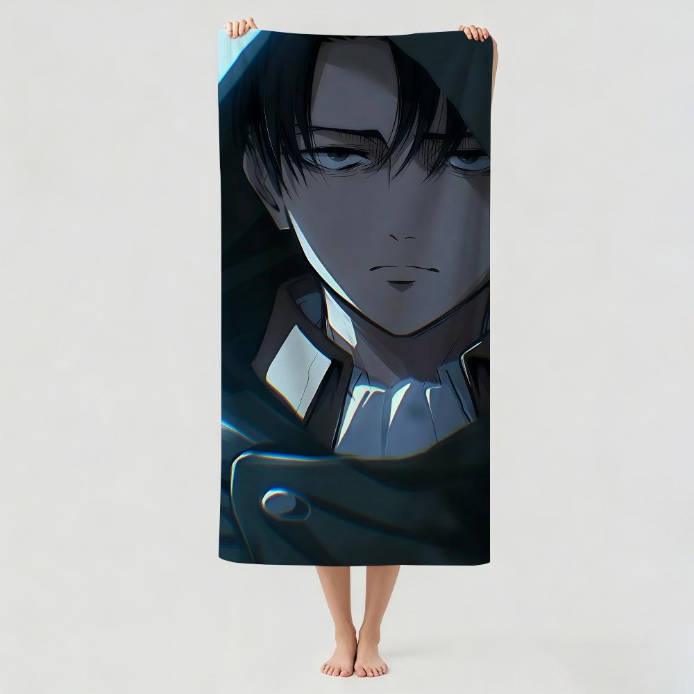 Adventure Anime A-Attack On A-Anime T-Titans Towel Drying Bath Towel Applicable To Light Swimming Camping Yoga Beach Out