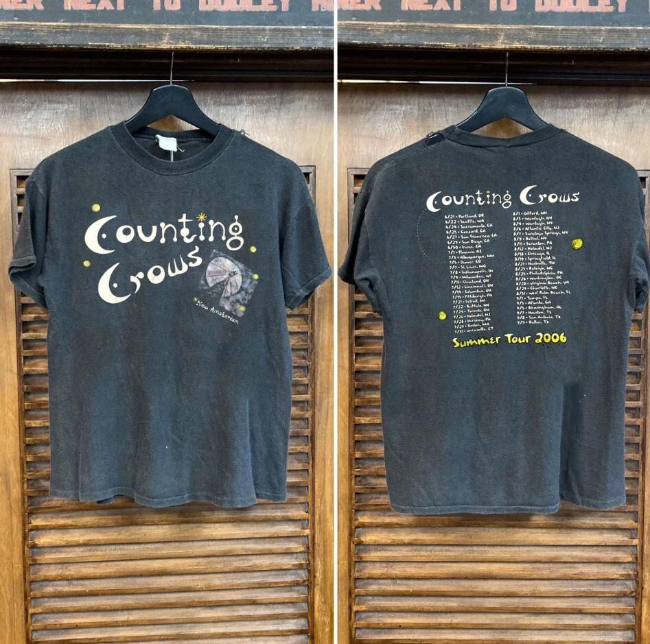 Counting Crows Tour 2006 Cotton T-shirt Unisex S5XL VM8348 XL