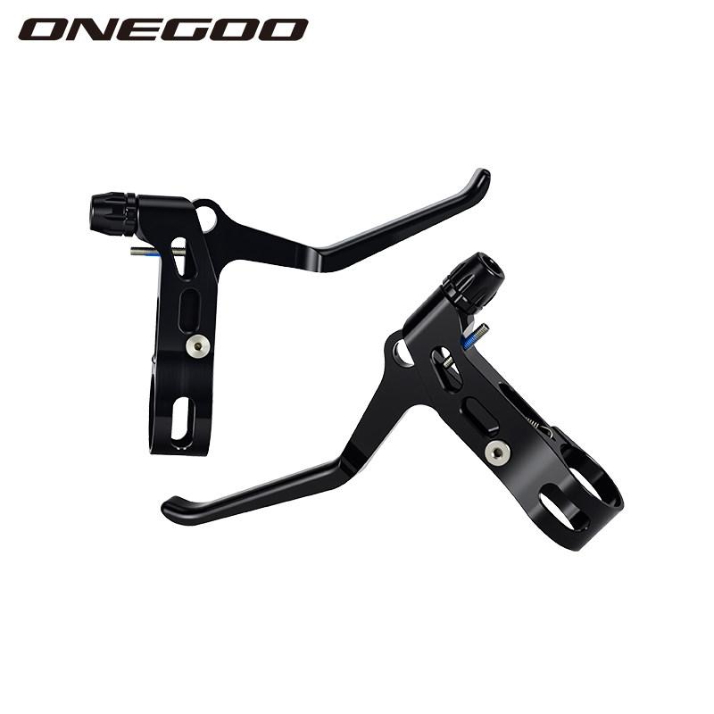 ONEGOO Ultralight Aluminum Alloy Bicycle Brake Lever MTB Mountain Road Folding Bike Brake Lever Strength Hand Brake Lever чёрный