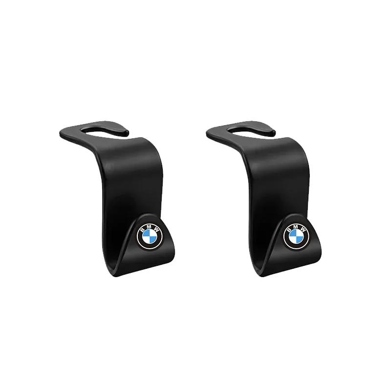 LOCUK1 2026 Car Sticker Car Seat Back Hooks For BMW E36 E46 E90 E60 E39 F30 F10 F20 X5 E70 E53 G30 E91 E92 E93 E87 E83 F25 F10 E92 E38