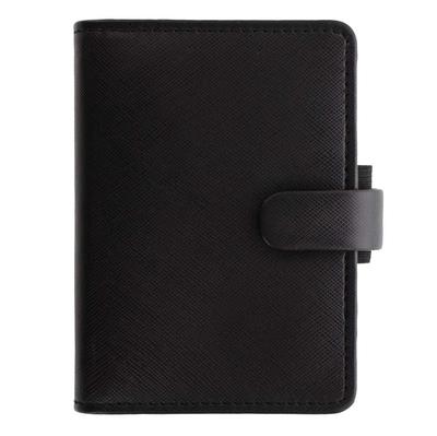 Filofax Saffiano System Organizer Mini Black 028771 Official Import