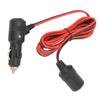 Zigarettenanzünder-Adapter 24V Stecker Buchse mit Schalter 15A Sicherungsschutz für