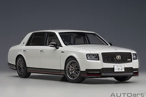 AUTOart 1/18 Scale Toyota Century GRMN Pearl White Finished Product 78764