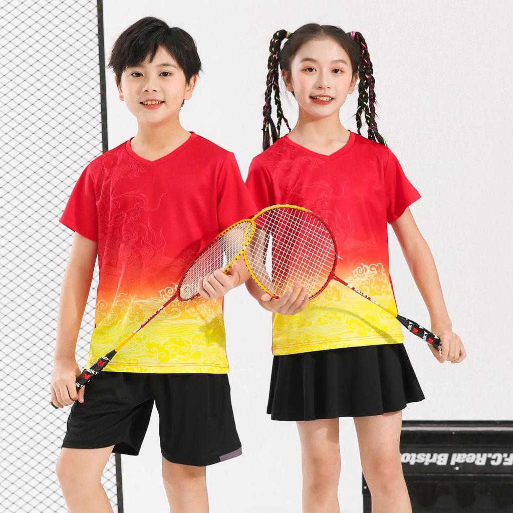 Unisex Quick-Drying Table Tennis & Badminton Training Shirt