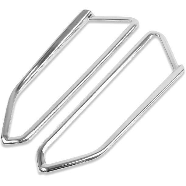 Rearview Side Mirror Surround Decorative Trim Chrome Accessories Replacement for Honda Goldwing 1800 GL1800 2018-2021 ABS Plastic Motorcycle Turn