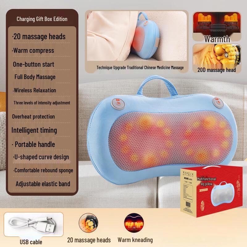 Conz Multifunctional Neck and Body Massage Pillow