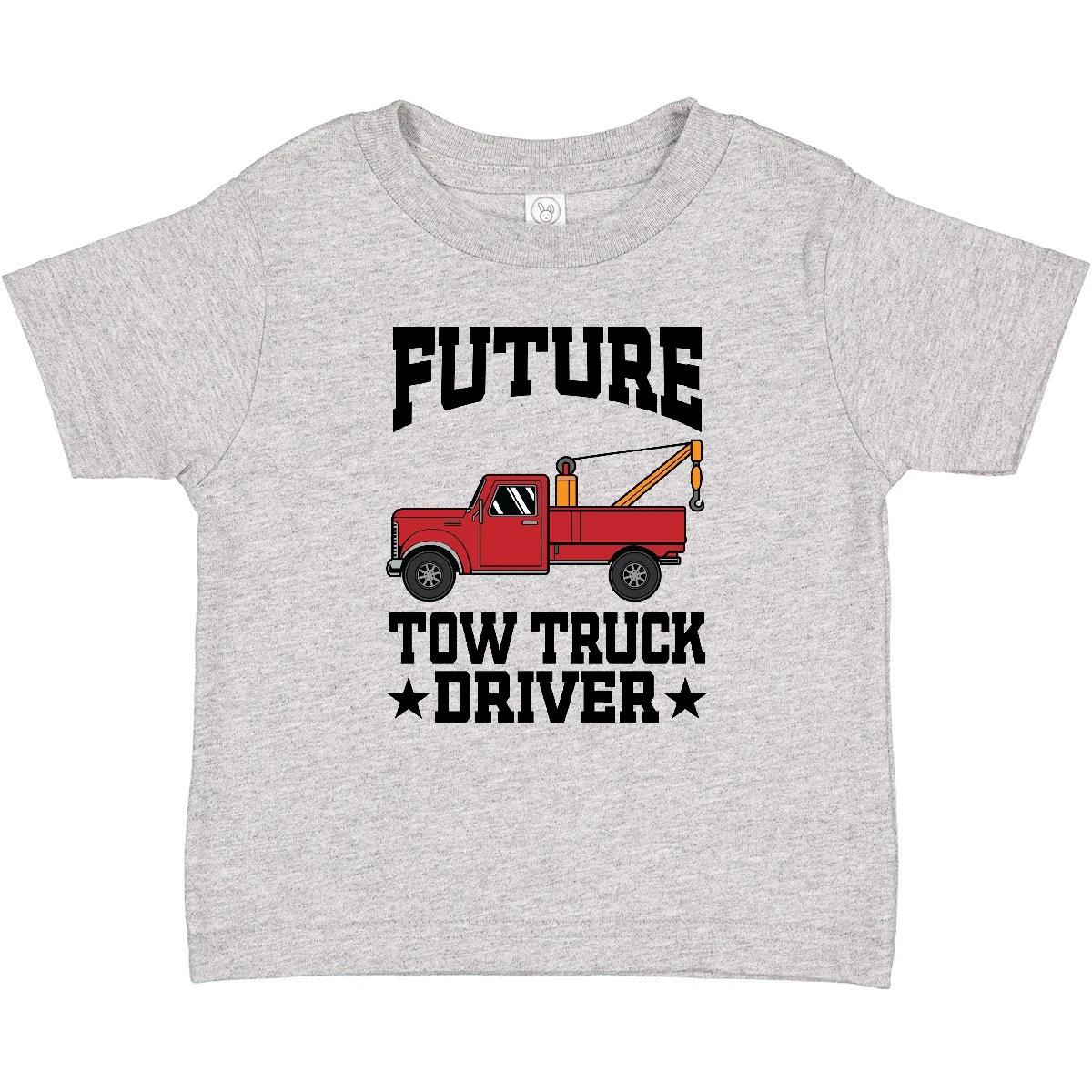 Inktastic Future Tow Truck Driver Baby T-Shirt Occupation Boys Infant Tees 160