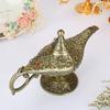 Lampada Magica di Aladdin Edizione da Collezione Metallo Vintage Decorazione per la Casa Regalo per Adulti