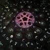Astrology Tarot Table Altar Cloth Metaphysical Board Game Mat Pendulums Divinations Altar Tablecloth Board Game Card Pad