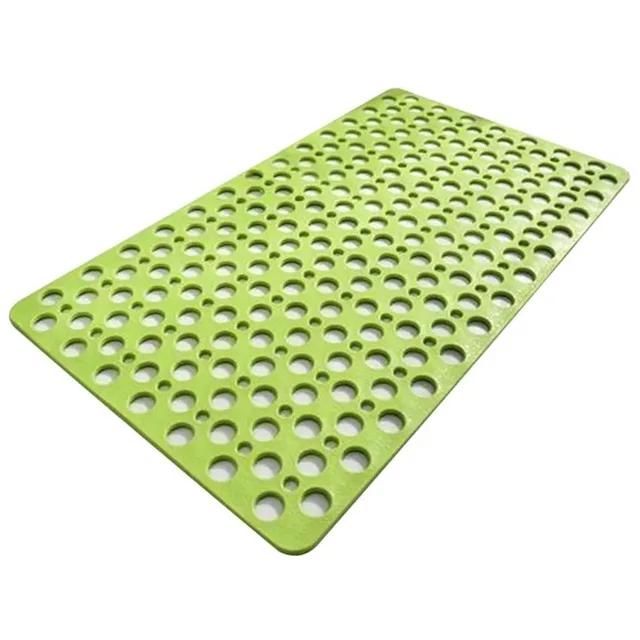 Non Slip Bath Mat & Shower Mat with Suction Cups & Drain Holes Soft Machine Washable Non Slip Bathtub Mat Shower Mats for Inside