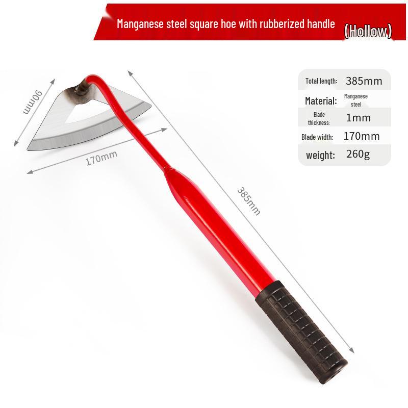 

Fengweite Мотика для прополки та посадки з марганцевої сталі - Компактний садовий інструмент для копання та розпушування ґрунту