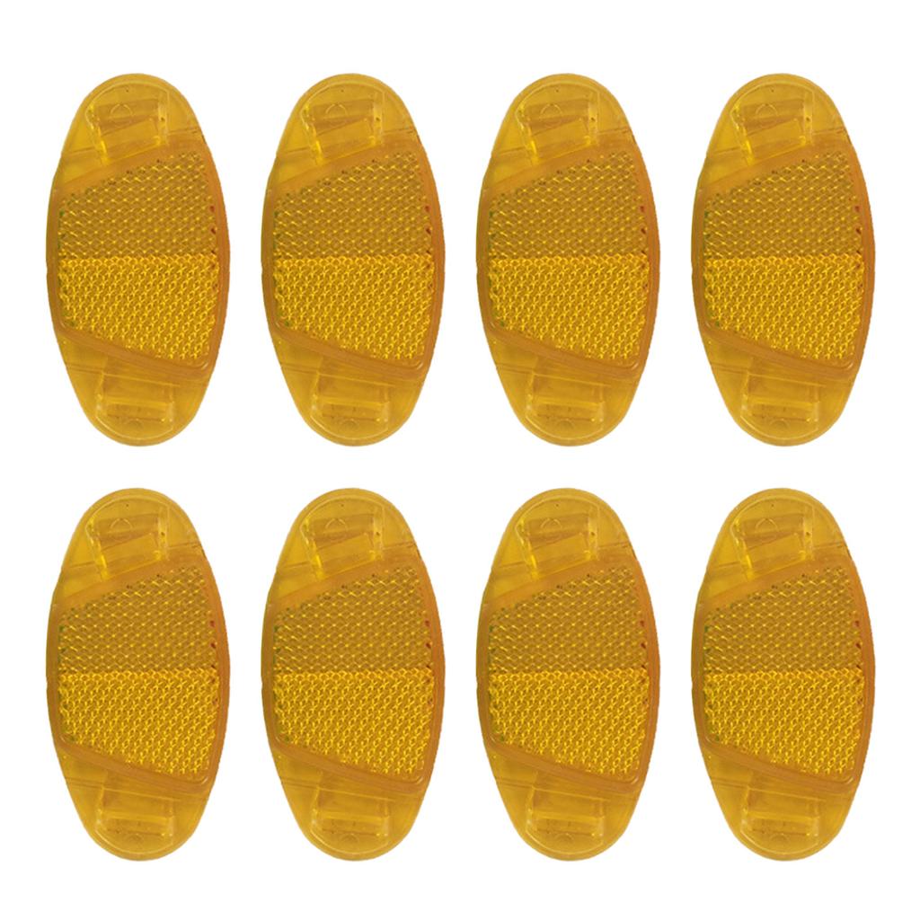 8Pcs Bikes Wheel Reflectors Bicycles Spoke Reflectors Bike Reflector Bike Wheel Reflector Spoke for Folding Bicycles