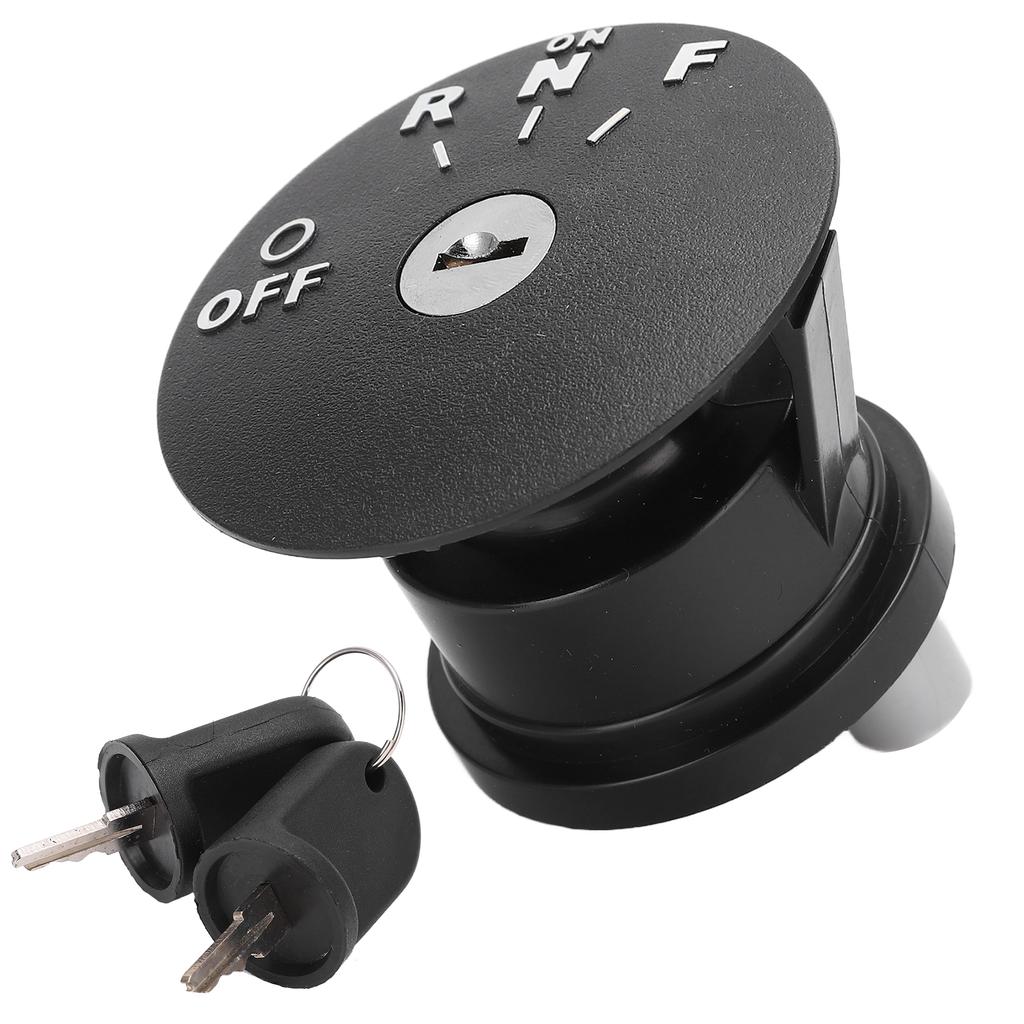 Club Car Ignition Key Switch with 2 Keys 605637 Plastic Replacement for EZGO RXV 2008‑Up