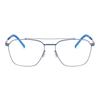 Autumn Aviator-Style Screwless Glasses: High Prescription, Fashionable Retro Frame for Women and Men