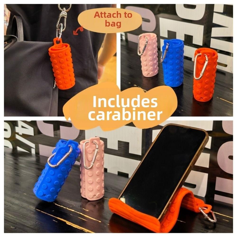 Flexible Silicone Phone Holder Bendable Smartphones Support Bracket for Mobile Phone Tablets