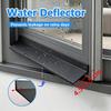 2 Meter Silicone Window Rain/Water Barrier Strip – Effective Water Blocker